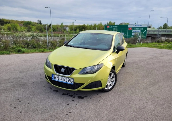 Seat Ibiza cena 15000 przebieg: 131034, rok produkcji 2009 z Warszawa małe 121